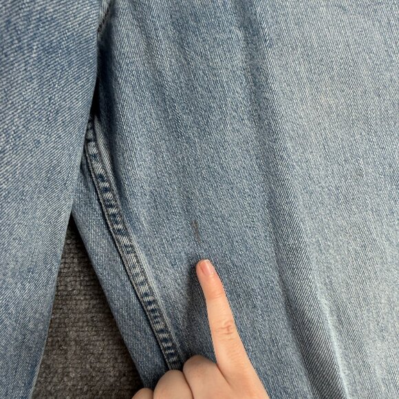 VTG Levi's Blue Jeans Men All Cotton Light Wash Urban Baggy Denim ACTL 30X30 - Picture 10 of 16